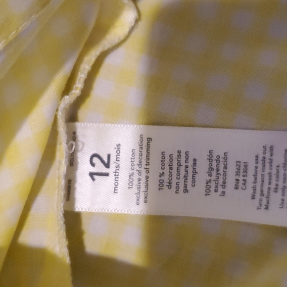 Carter's | Baby Girl Summer Outfit | Tank and Shorts | NWT - Picture 7 of 8